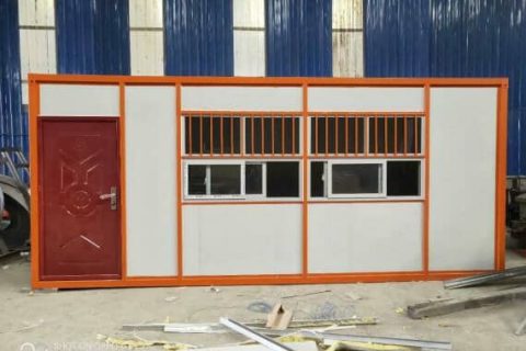 拉薩曲水縣住人集裝箱活動房小賣部圖片案例